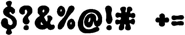 Good things Regular otf (100) Font OTHER CHARS