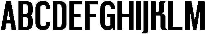 GoodVibes otf (400) Font UPPERCASE