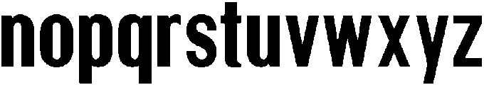 GoodVibes otf (400) Font LOWERCASE