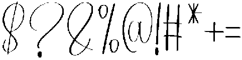 Goodbye Regular otf (400) Font OTHER CHARS