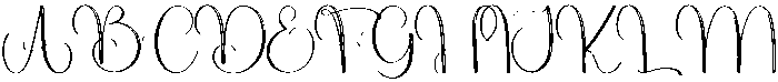 Goodbye Regular otf (400) Font UPPERCASE