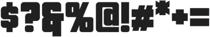 Goodland UltraBold otf (700) Font OTHER CHARS