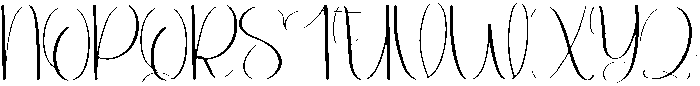 Goodnight Regular otf (400) Font UPPERCASE