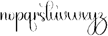 Goodnight Regular otf (400) Font LOWERCASE