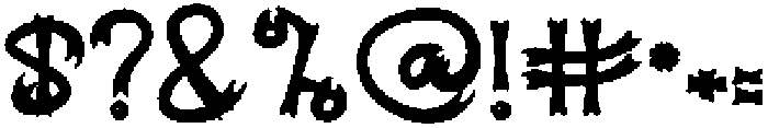 Goodnight Regular otf (400) Font OTHER CHARS