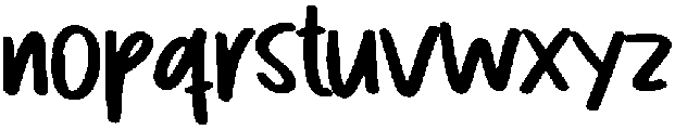 Goodnight Regular otf (400) Font LOWERCASE