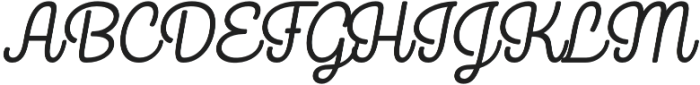 Goodwater Script 1 otf (400) Font UPPERCASE