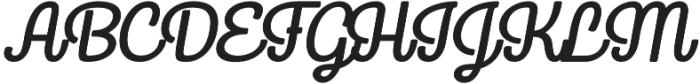 Goodwater Script 3 otf (400) Font UPPERCASE