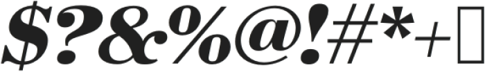 Goodwheel Serif Italic otf (400) Font OTHER CHARS