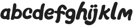 Goofy Goober otf (400) Font LOWERCASE