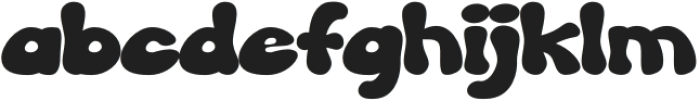 GoomyRegular otf (400) Font LOWERCASE