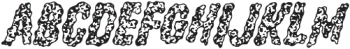 Goonies Monster Texture 1 otf (400) Font LOWERCASE