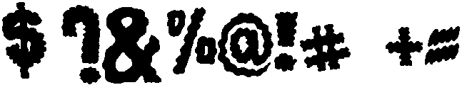 Goopy Font Regular otf (400) Font OTHER CHARS