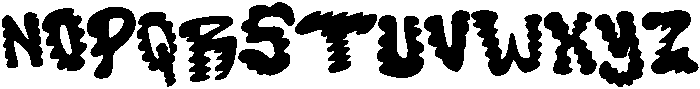 Goopy Font Regular otf (400) Font UPPERCASE