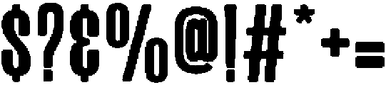 Gooseberry Bold otf (700) Font OTHER CHARS