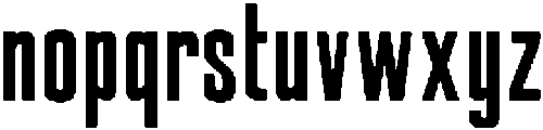 Gooseberry Medium otf (500) Font LOWERCASE
