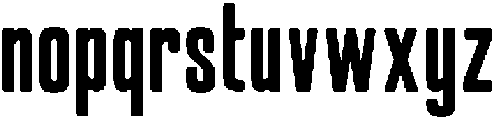 Gooseberry SemiBold otf (600) Font LOWERCASE