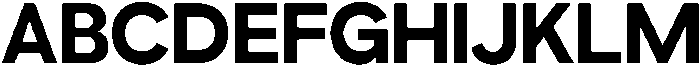 Gopadel Bold otf (700) Font UPPERCASE