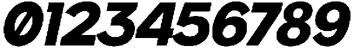 Gopadel ExtraBold Oblique otf (700) Font OTHER CHARS