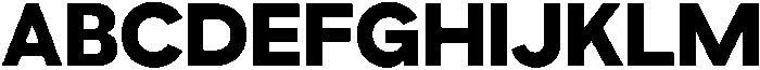 Gopadel ExtraBold otf (700) Font UPPERCASE
