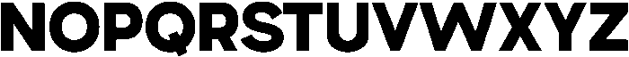 Gopadel ExtraBold otf (700) Font UPPERCASE