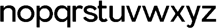 Gopadel Medium otf (500) Font LOWERCASE