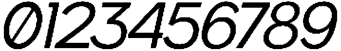 Gopadel Oblique otf (400) Font OTHER CHARS