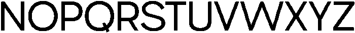Gopadel Regular otf (400) Font UPPERCASE
