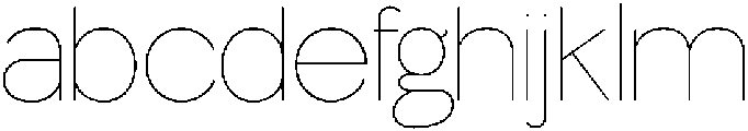 Gopadel Thin otf (100) FONT