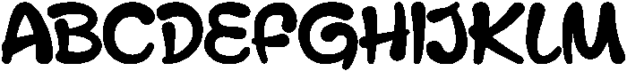 Gope Regular otf (400) Font UPPERCASE