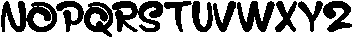 Gope Regular otf (400) Font UPPERCASE