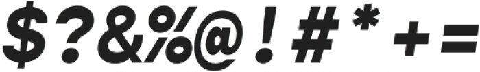 Gopher Mono Bold Italic otf (700) Font OTHER CHARS