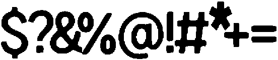 Goqoku ttf (400) Font OTHER CHARS
