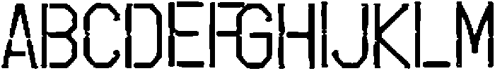 Goqu ttf (400) Font UPPERCASE