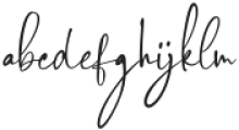 Gordelena otf (400) Font LOWERCASE