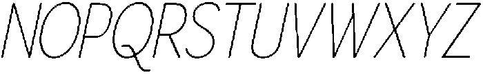 Gorga S Light It otf (300) Font UPPERCASE