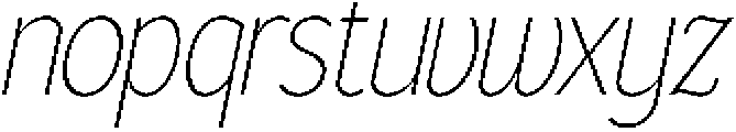 Gorga S Light It otf (300) Font LOWERCASE