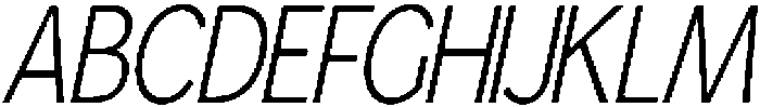 Gorga S Medium It otf (500) Font UPPERCASE
