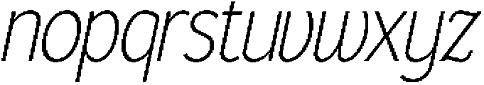Gorga S Regular It otf (400) Font LOWERCASE