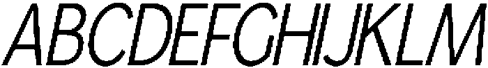 Gorga S SemiBold It otf (600) Font UPPERCASE