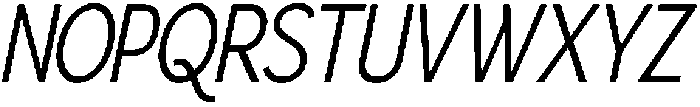 Gorga S SemiBold It otf (600) Font UPPERCASE