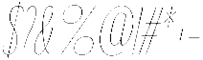Gorga S X Light Ult Condensed It otf (300) Font OTHER CHARS