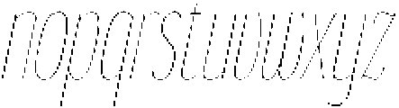 Gorga S X Light Ult Condensed It otf (300) Font LOWERCASE