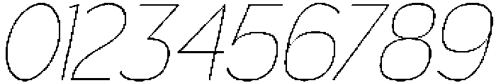Gorga S X Light Ult Expanded It otf (300) Font OTHER CHARS