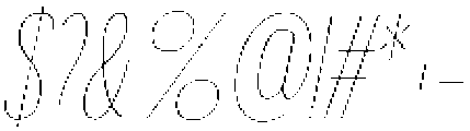 Gorga S X Light X Condensed It otf (300) Font OTHER CHARS