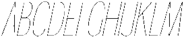 Gorga S X Light X Condensed It otf (300) Font UPPERCASE