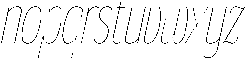 Gorga S X Light X Condensed It otf (300) Font LOWERCASE