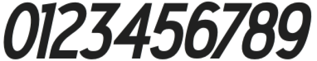 Gorga Sans Black Semi Expanded Italic otf (900) Font OTHER CHARS