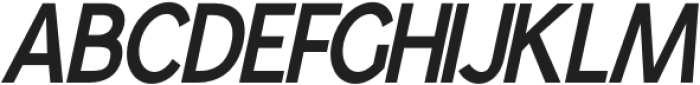 Gorga Sans Black Semi Expanded Italic otf (900) Font