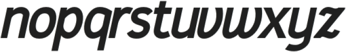 Gorga Sans Black Semi Expanded Italic otf (900) Font LOWERCASE